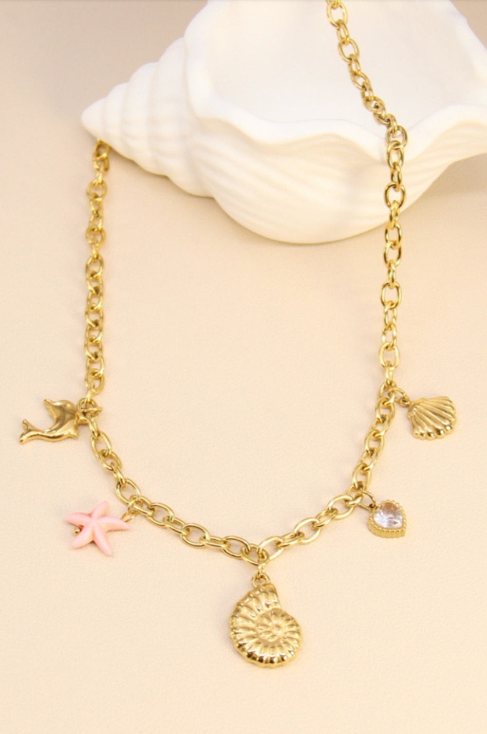 Bedelketting goud