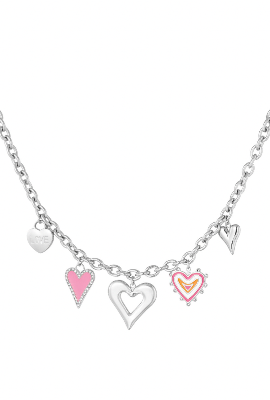 Bedelketting zilver