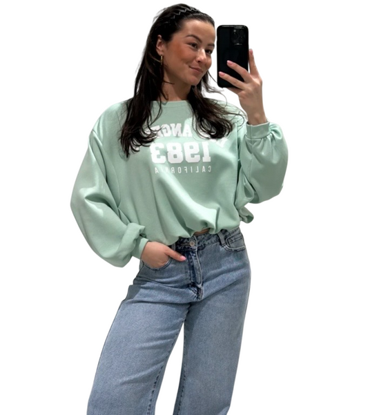Los Angeles sweater mint