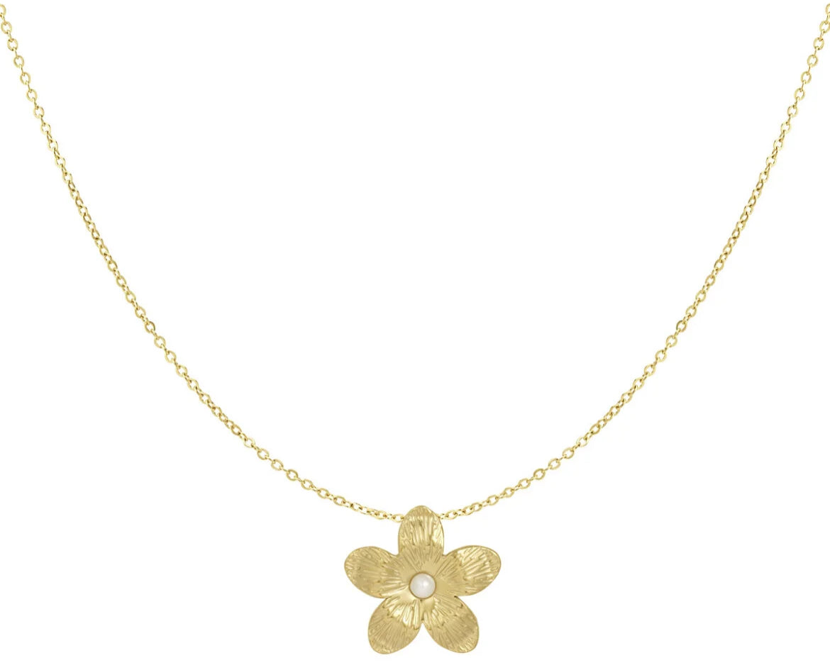 Flower pearl ketting | Always Fashionable