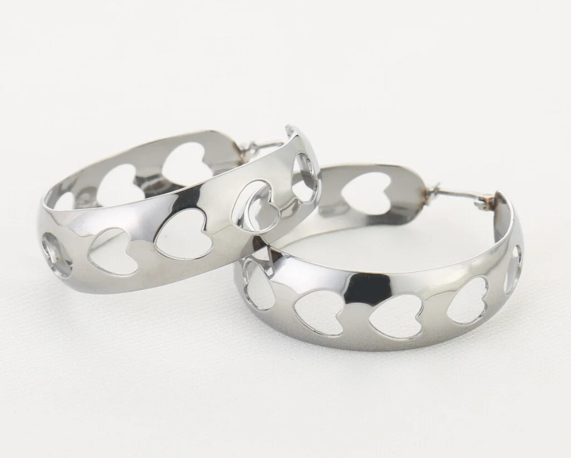 Heart hoops
