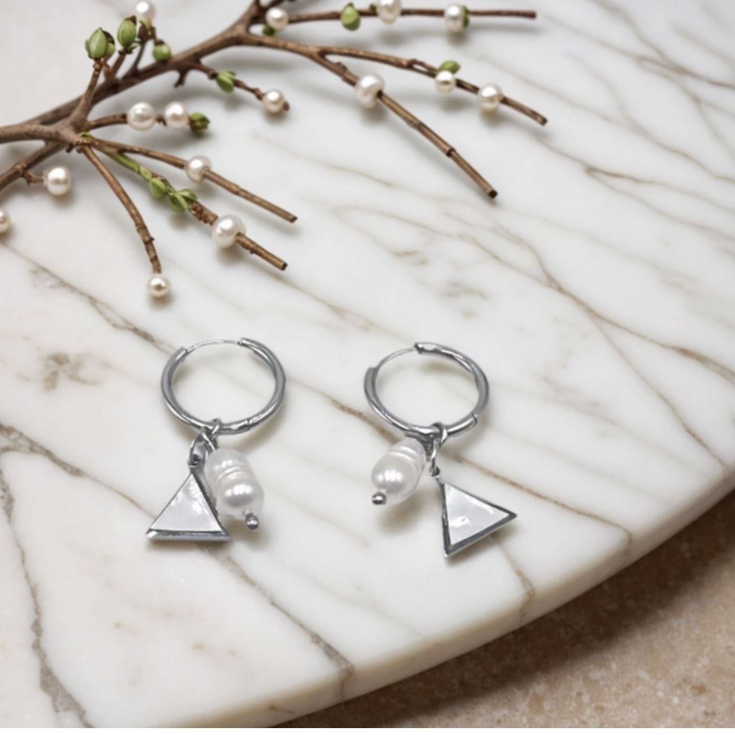 Oorbellen zilver