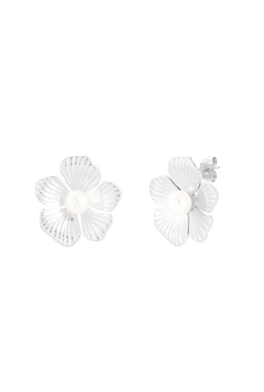 Pearl flower oorbellen | Always Fashionable