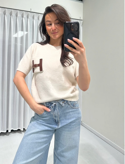 Hanny sweater shirt beige