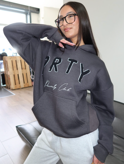 Priority hoodie - Grijs